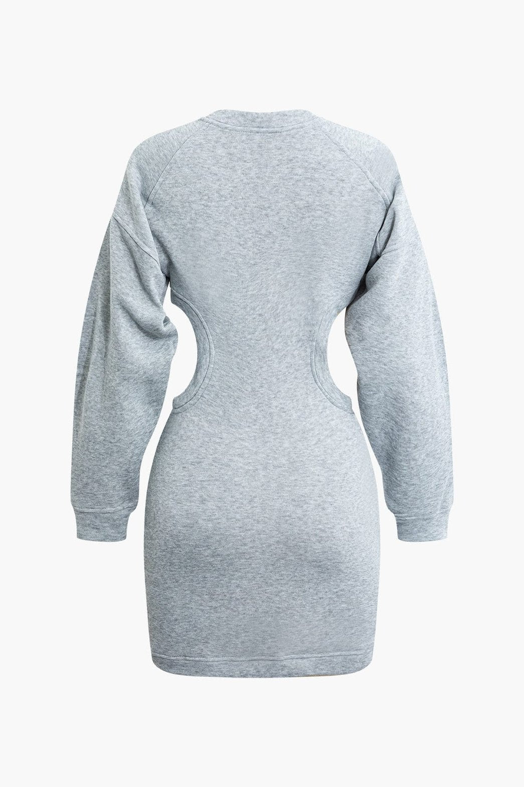 Mini robe grise casual chic légèreté