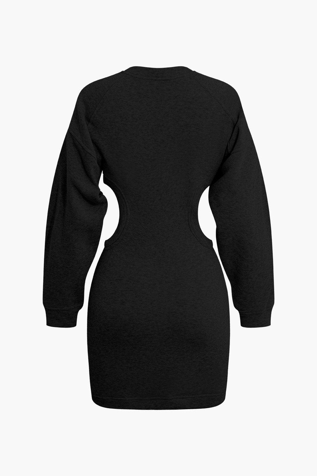 Robe moulante grise détails raffinés charme