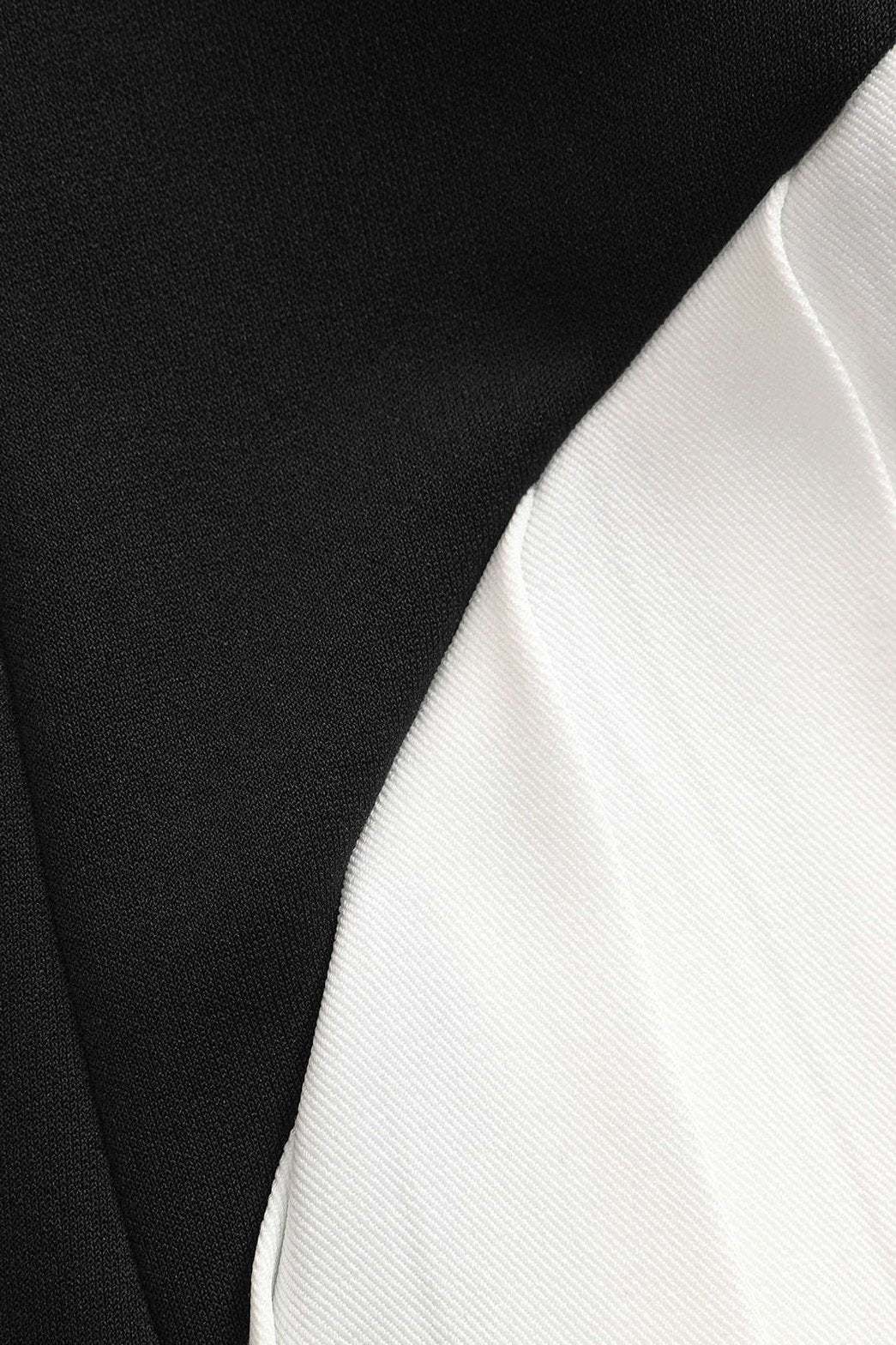 Robe courte patchwork détail tissu nuage