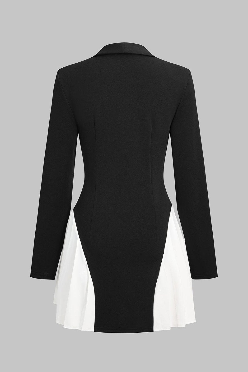 Robe courte patchwork vue de côté lune