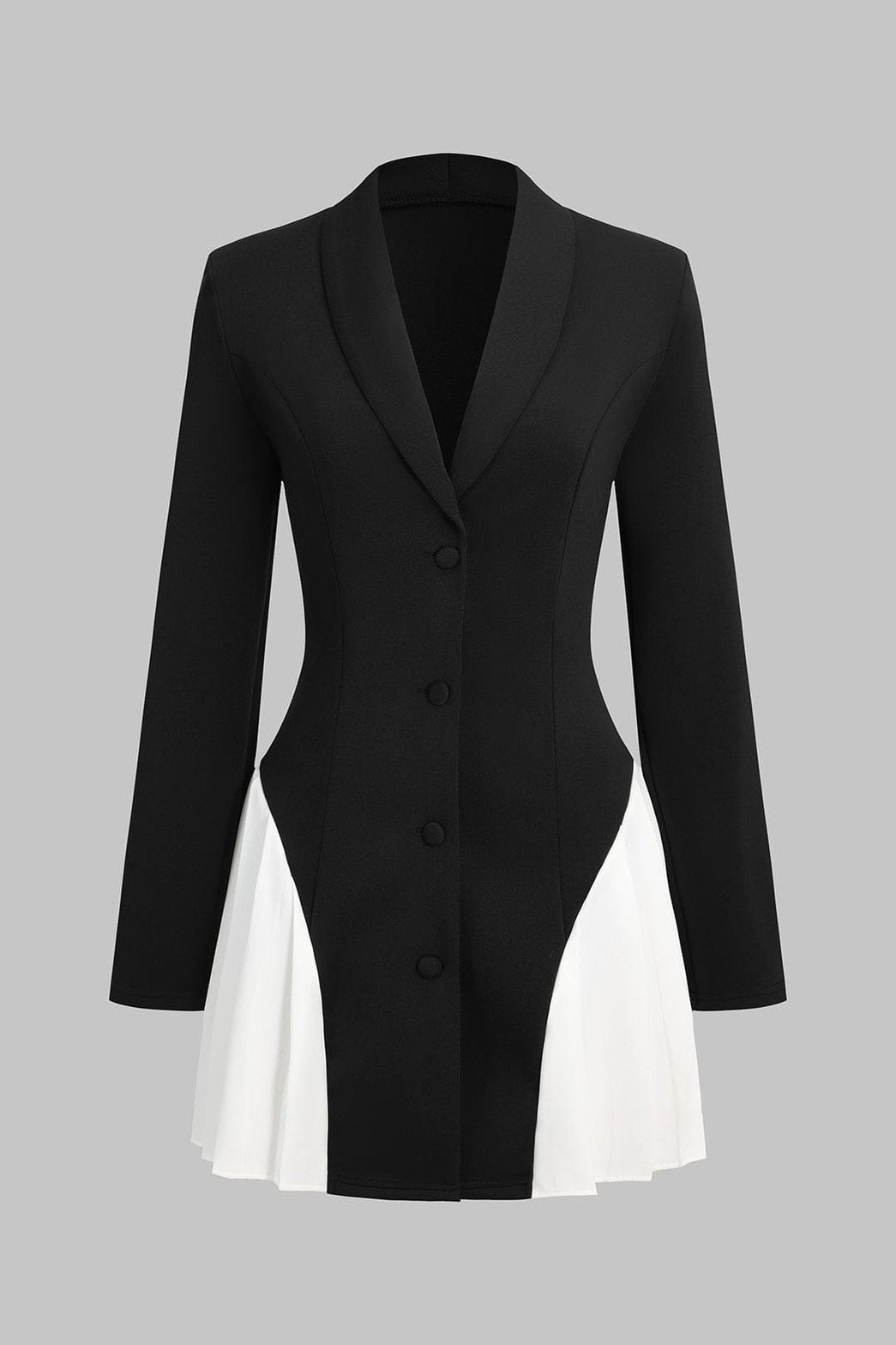 Robe courte patchwork vue de face soleil