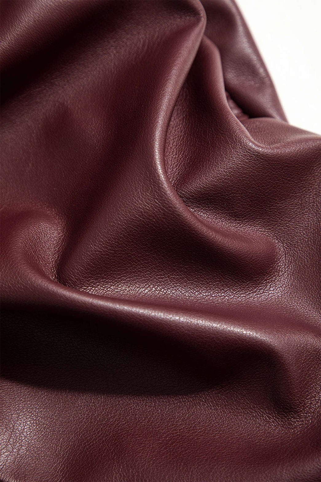 Robe Courte Simili-Cuir Col Rond