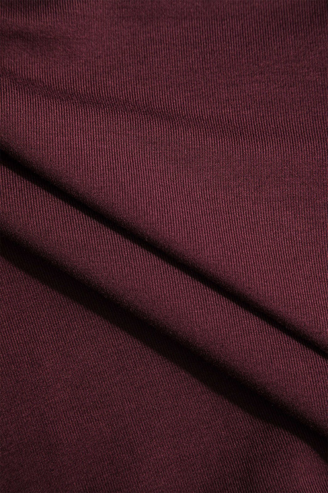 Robe Courte Simili-Cuir Col Rond