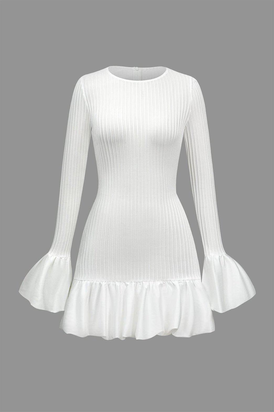 Robe courte volantée harmonie