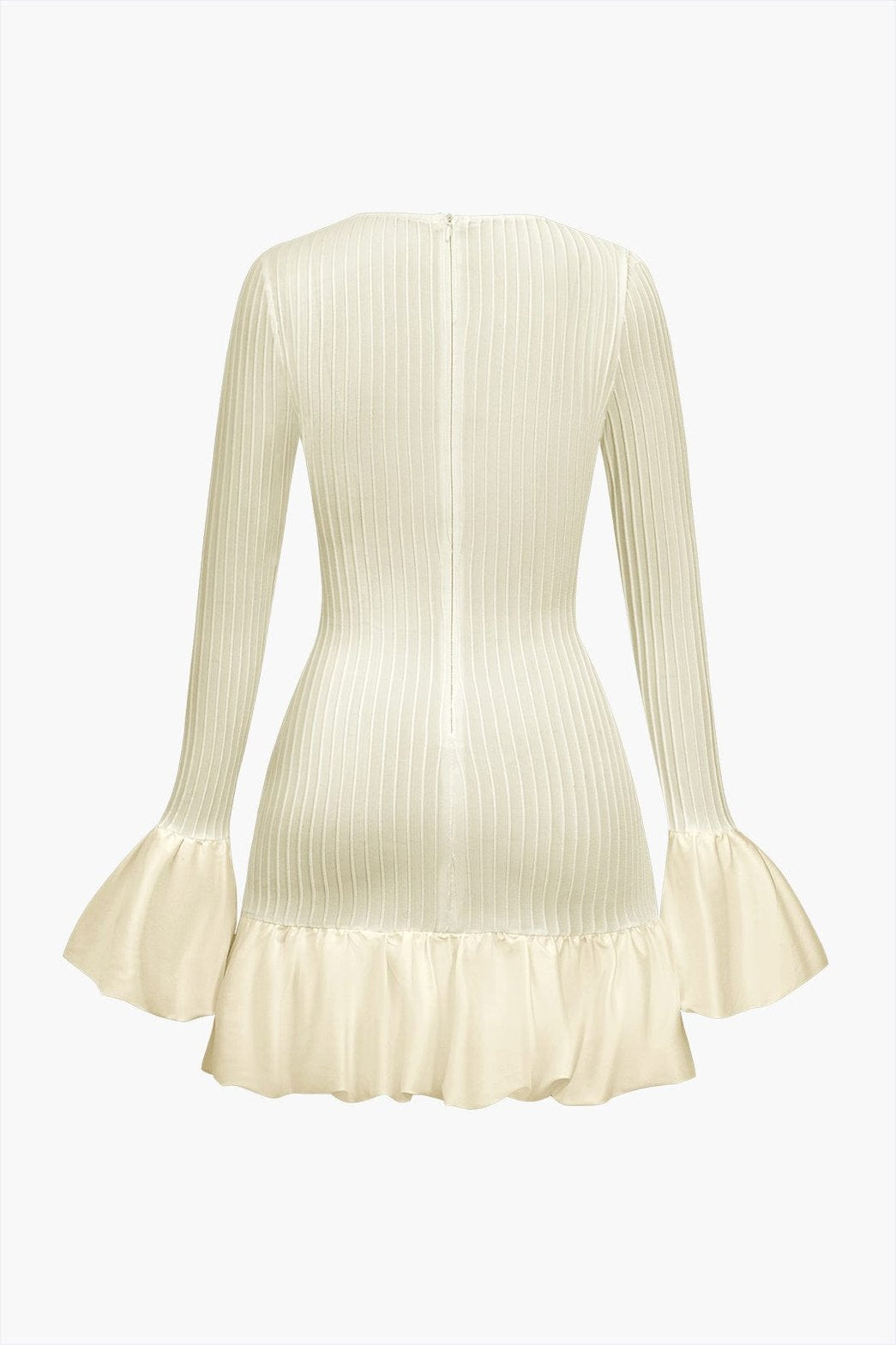 Robe blanche ajustée élégance