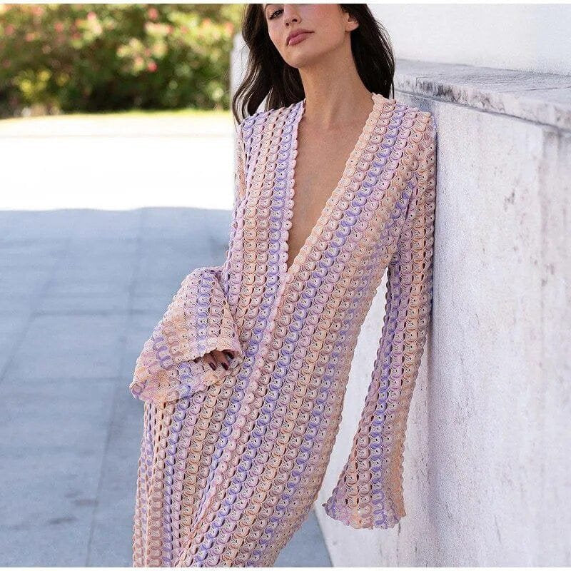 Robe longue style vacances danse