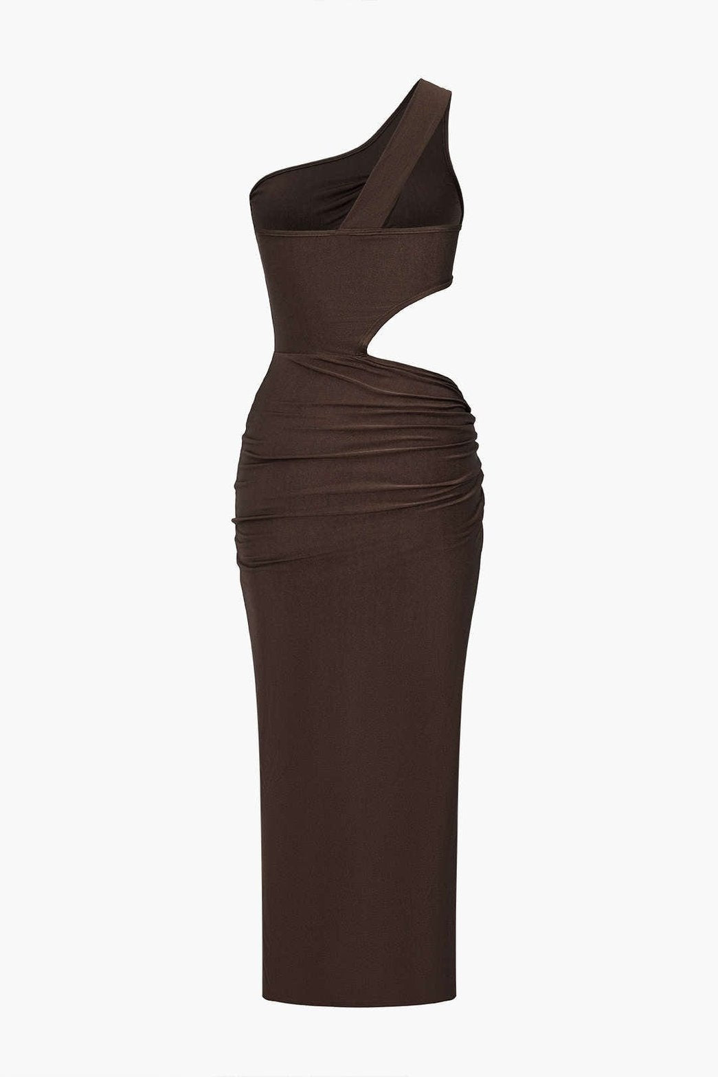 Robe moulante découpe latérale - Glamour