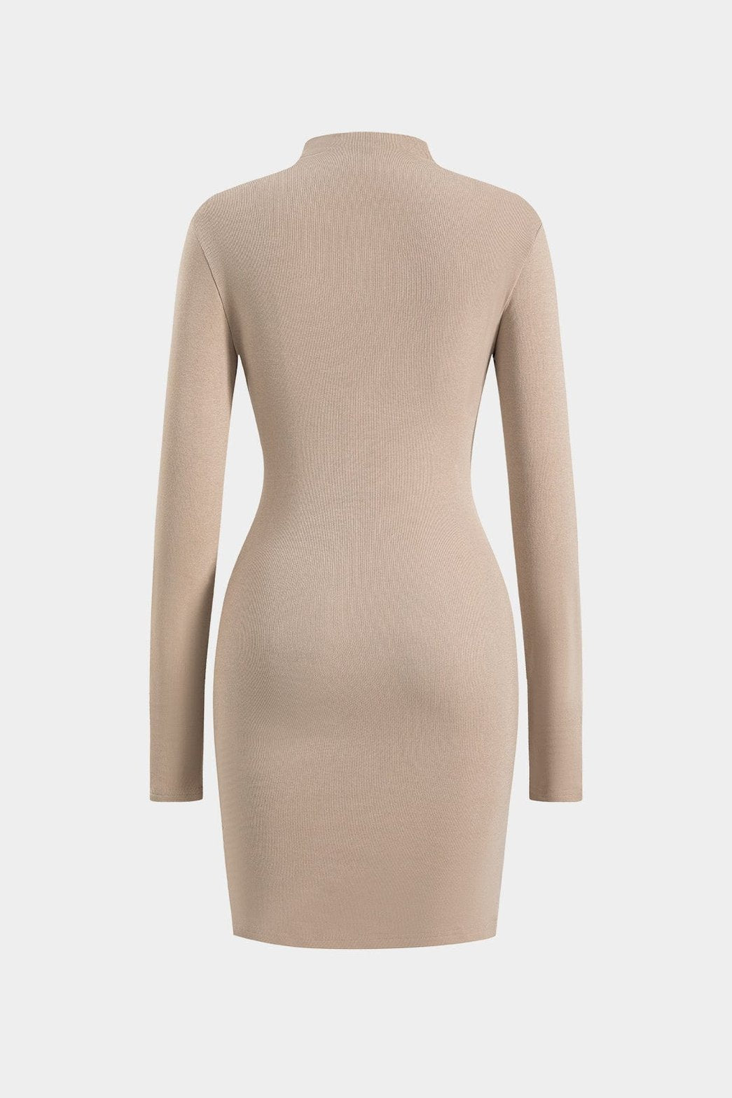 Robe moulante beige côté soleil