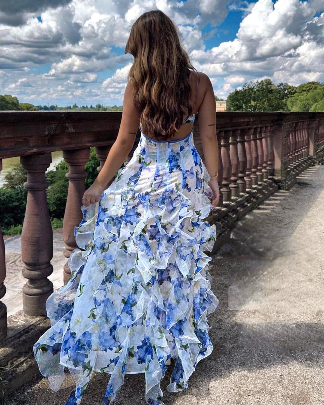 Robe Livia florale élégante brise