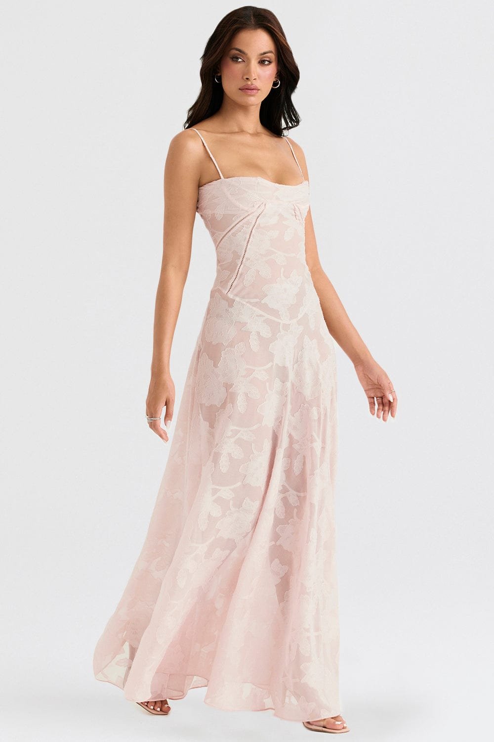 Robe longue élégante grâce