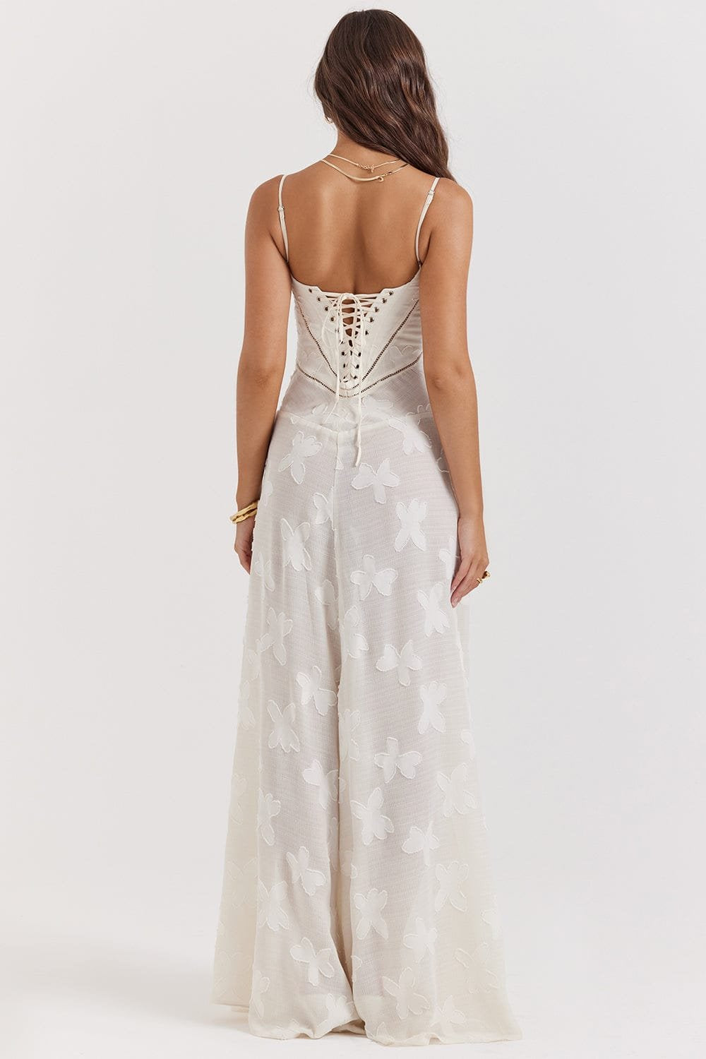 Robe Carmen élégante jardin