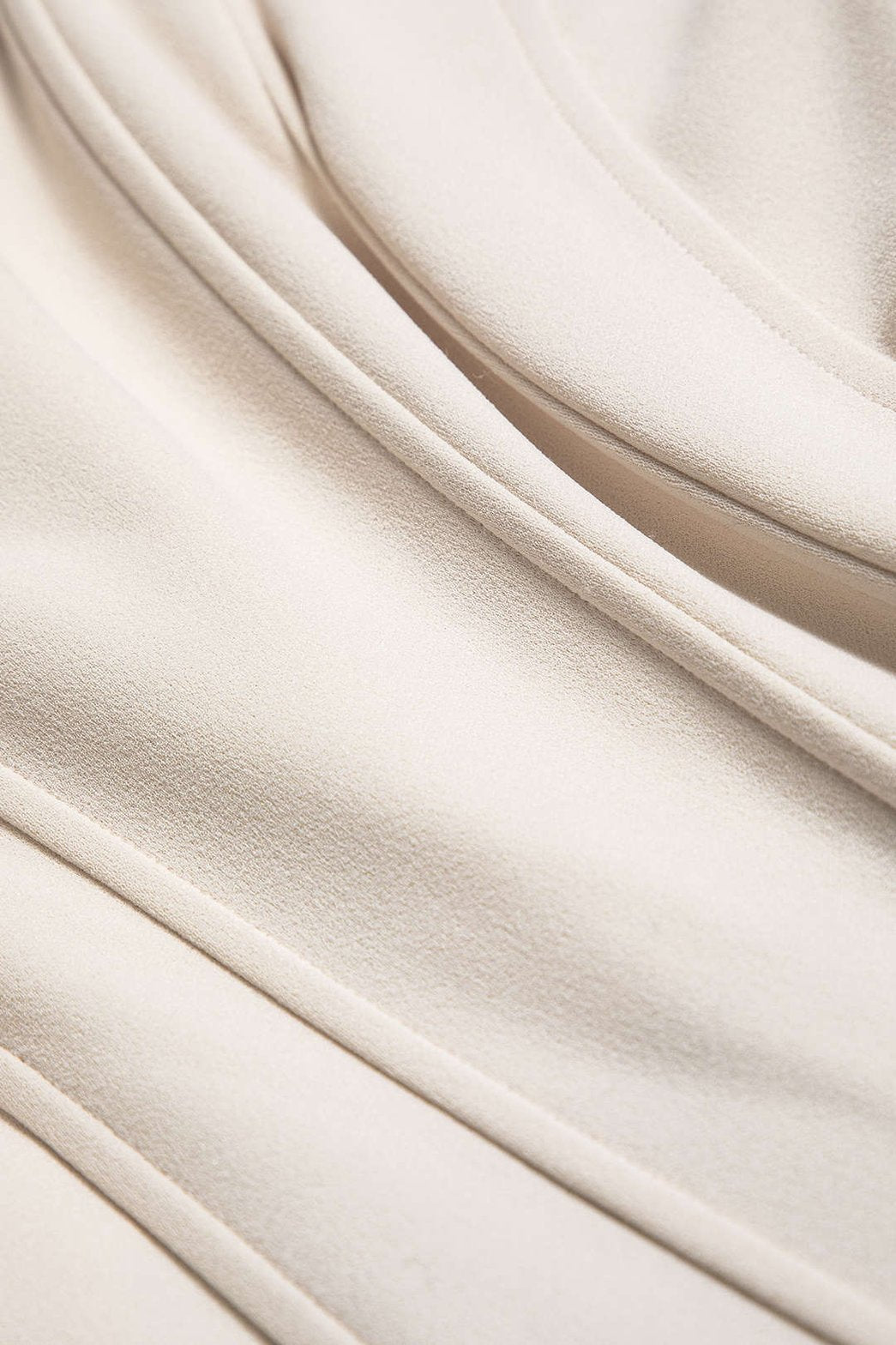 Détail du corset robe longue harmonie