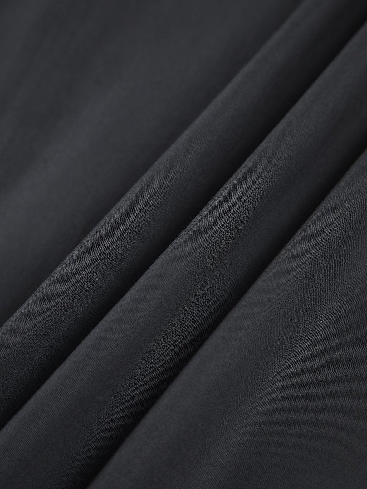 Robe longue col rond brise