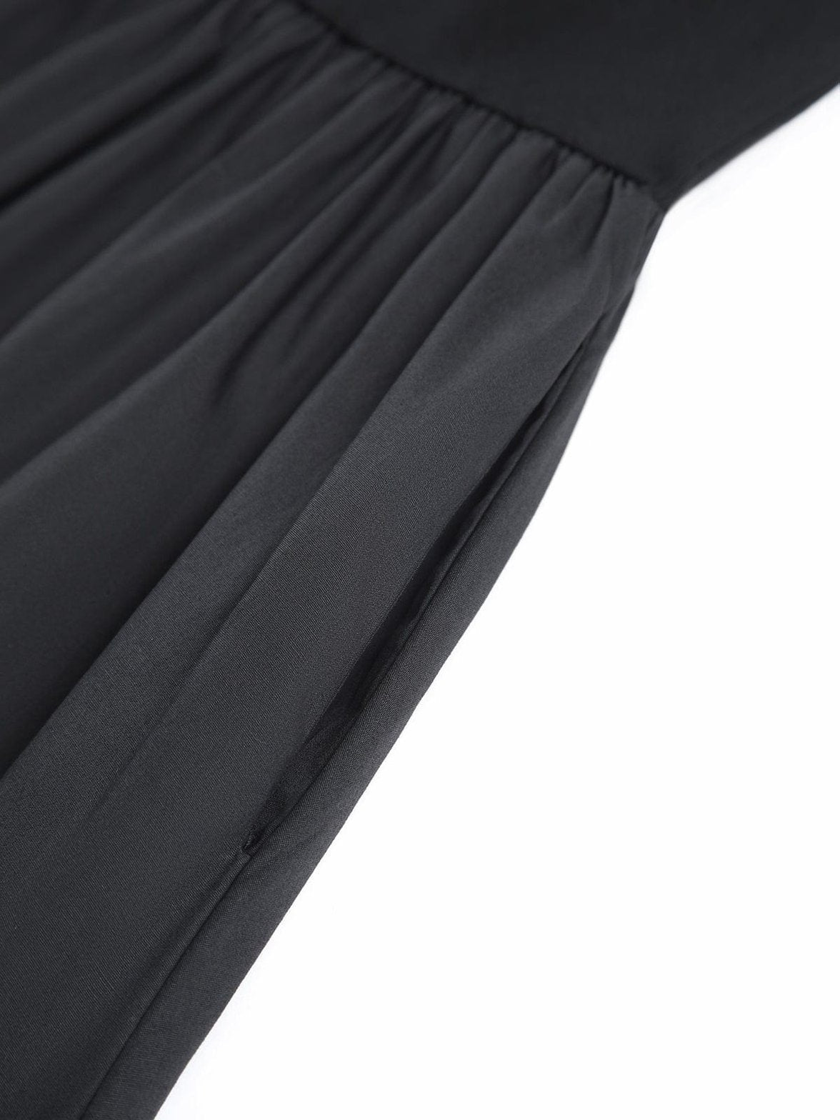 Robe longue noire casual pluie