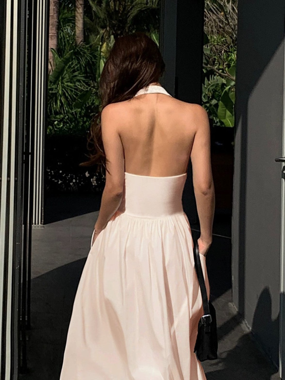 Robe longue romantique brise