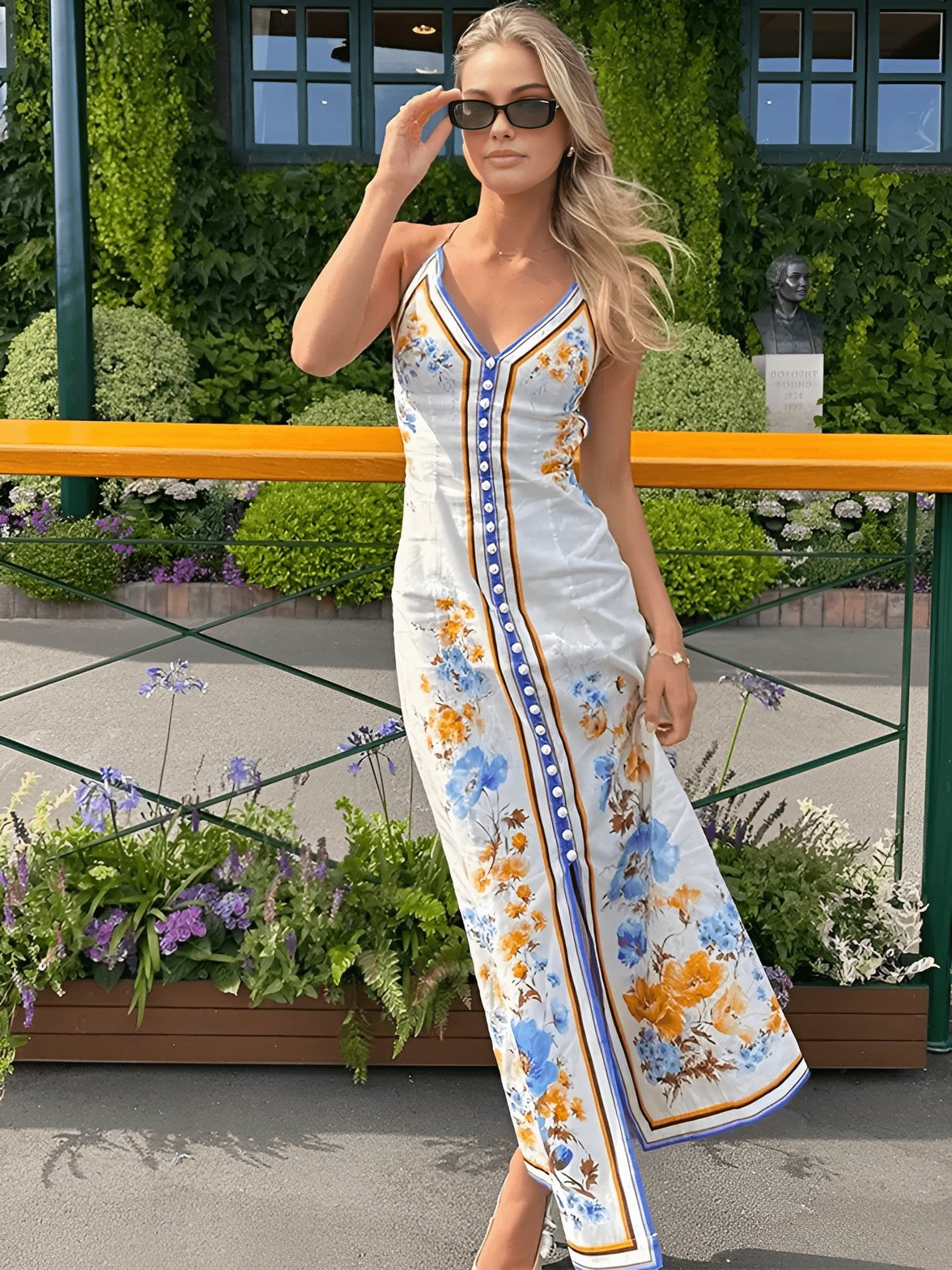 Robe d'été à motifs floraux douceur