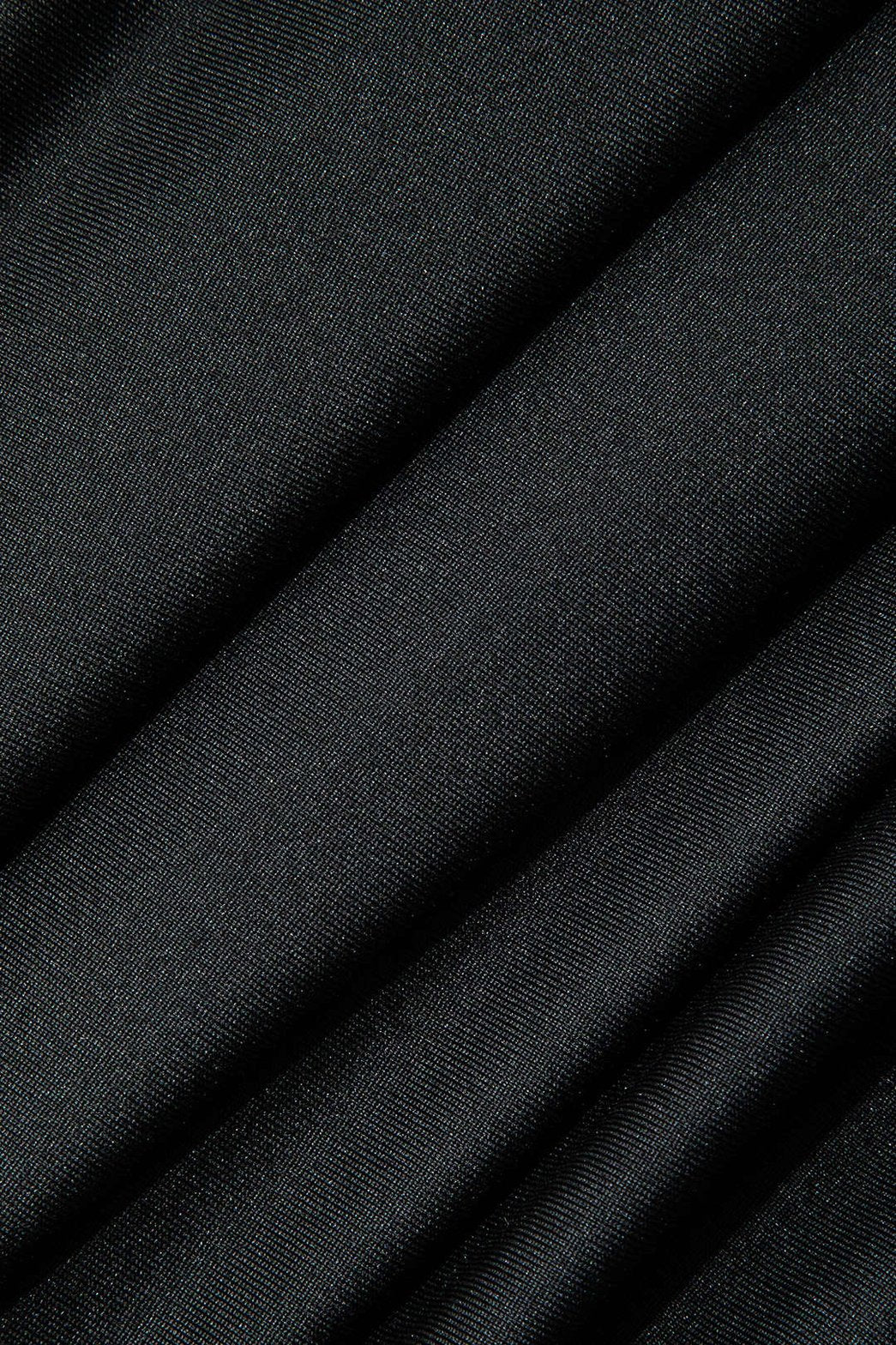 Robe longue ajustée avec insert transparent - Gracieuse