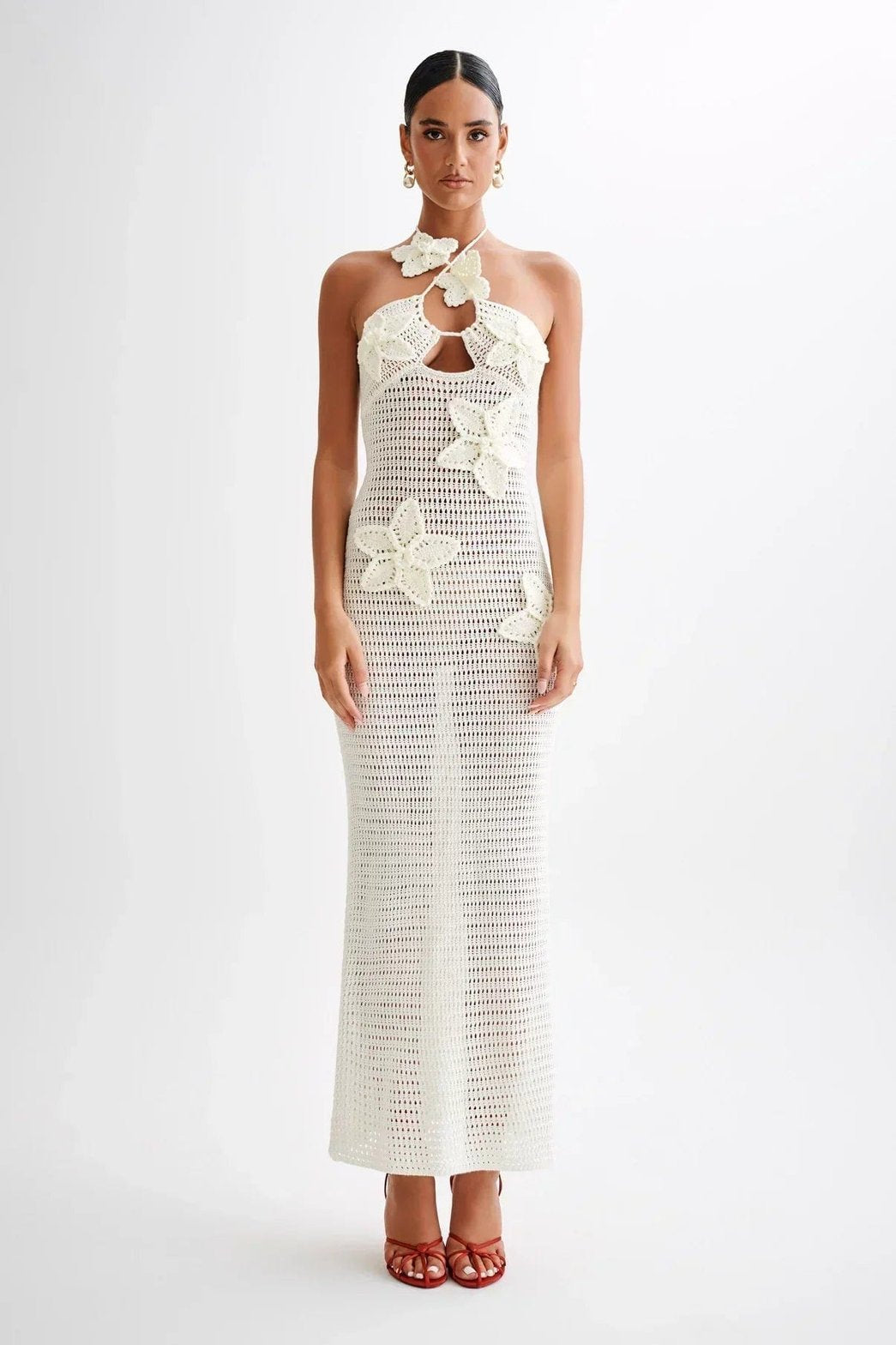 Robe longue sophistiquée étoile
