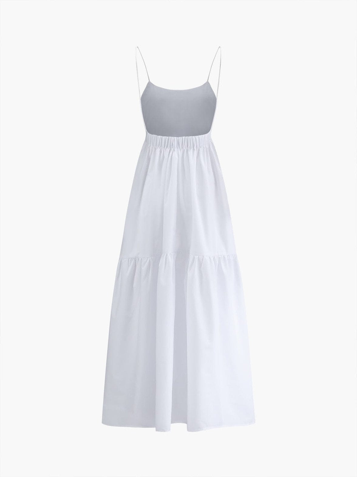 Robe maxi dos nu légère plage