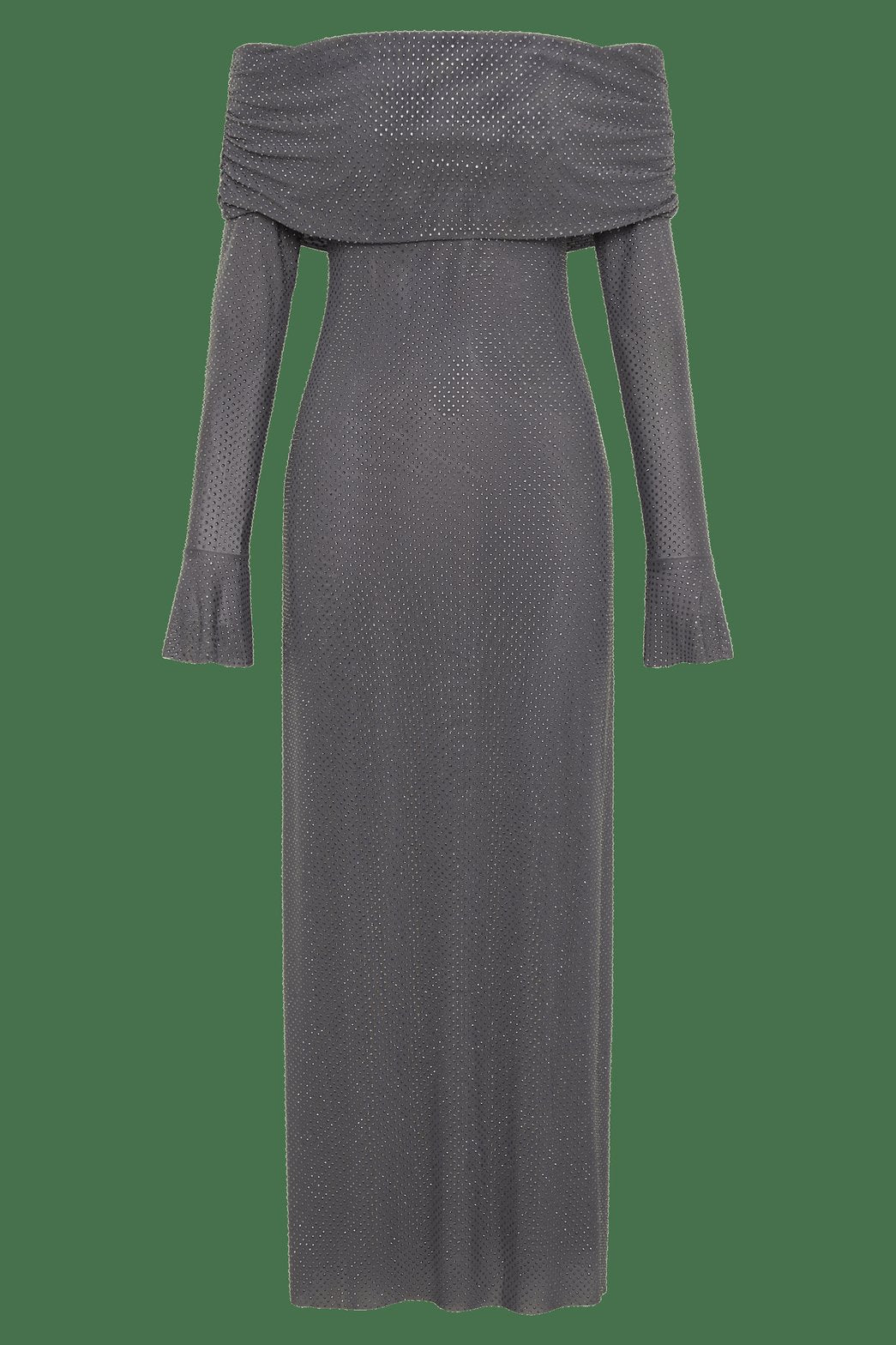 Robe de gala pailletée jade