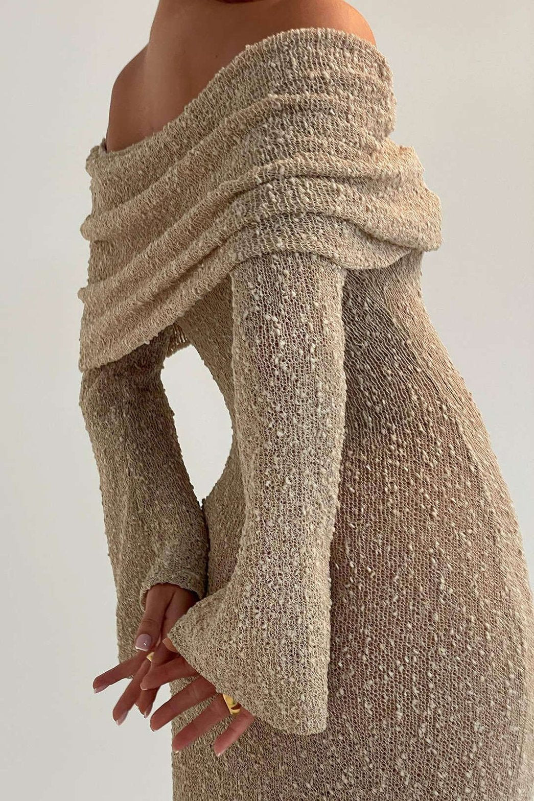 Robe longue blanche moulante distingué