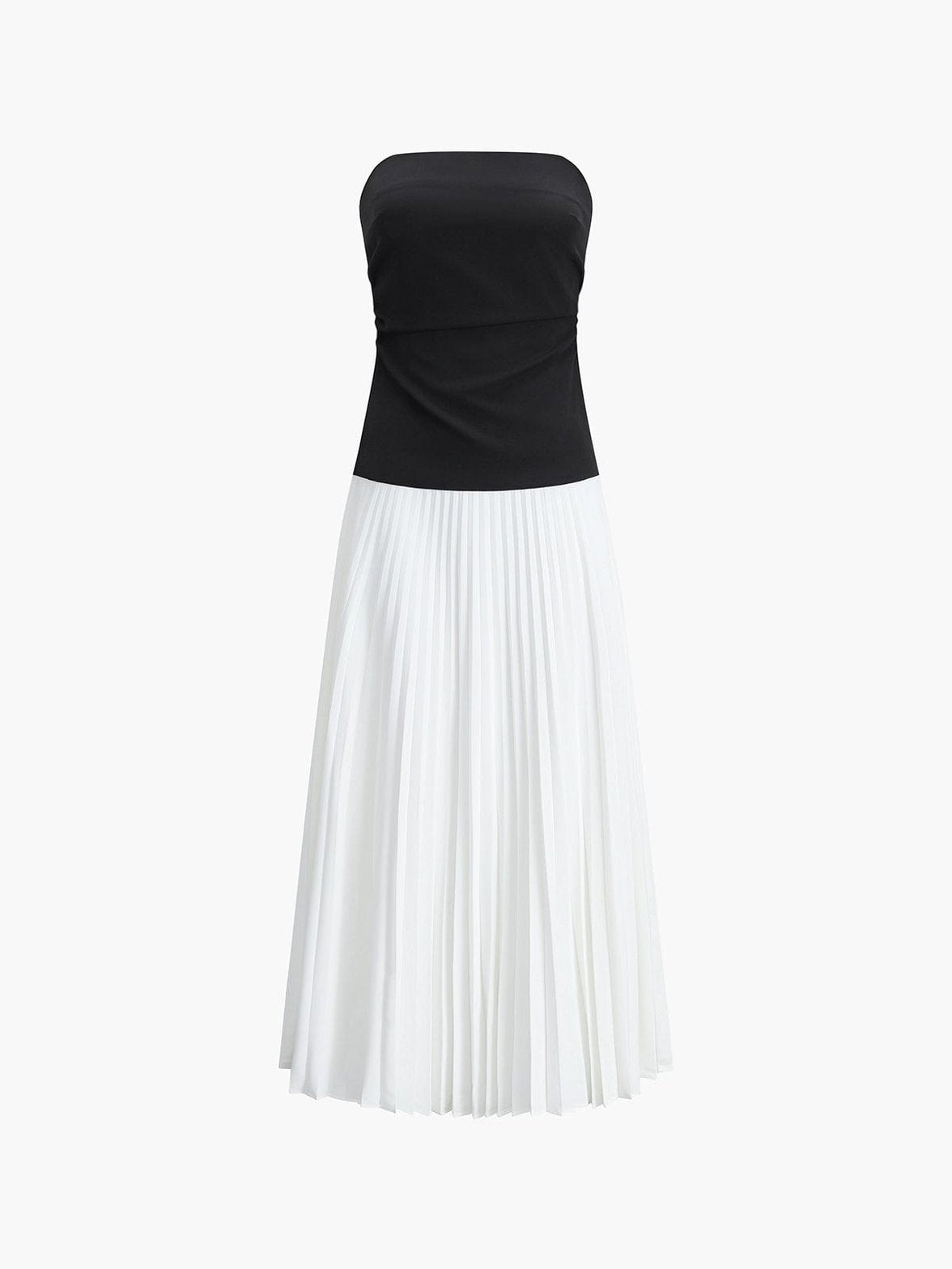 Robe longue plissée mode élégance