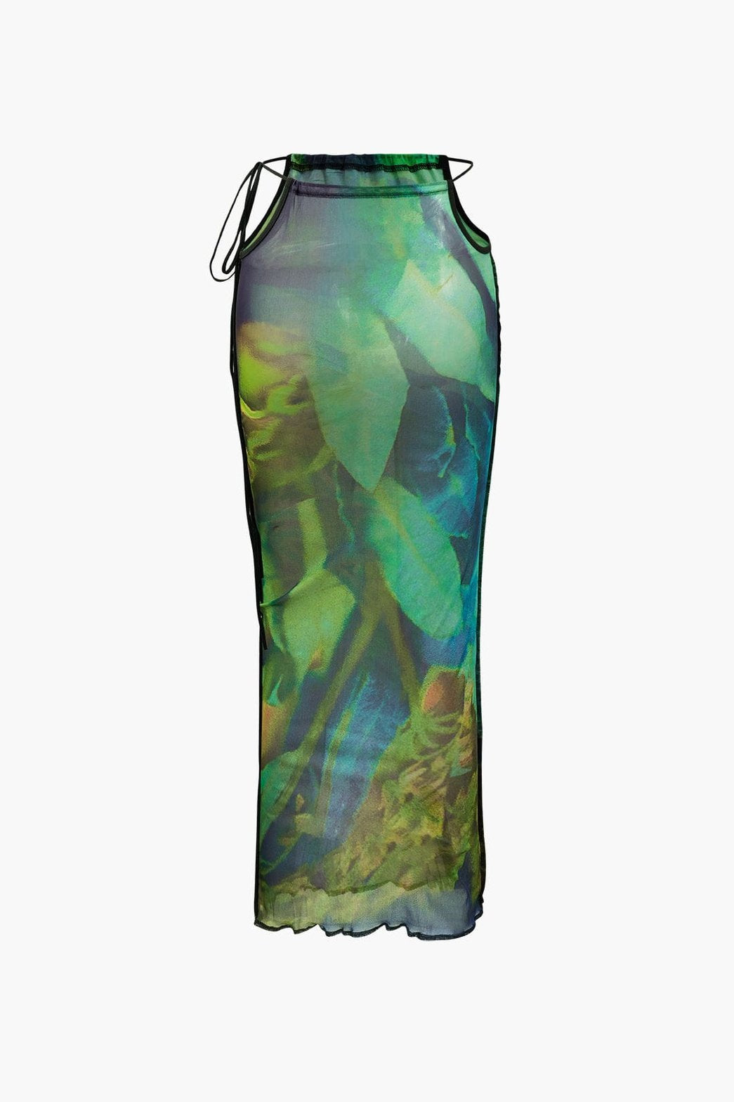 Détail tissu robe longue - Douceur