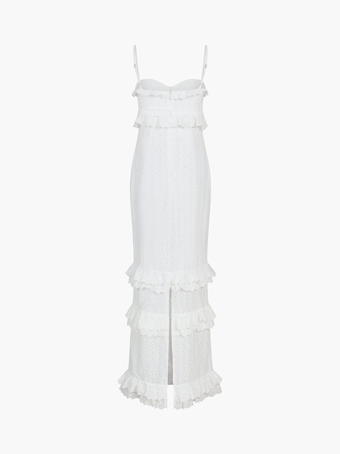 Robe maxi blanche été légèreté