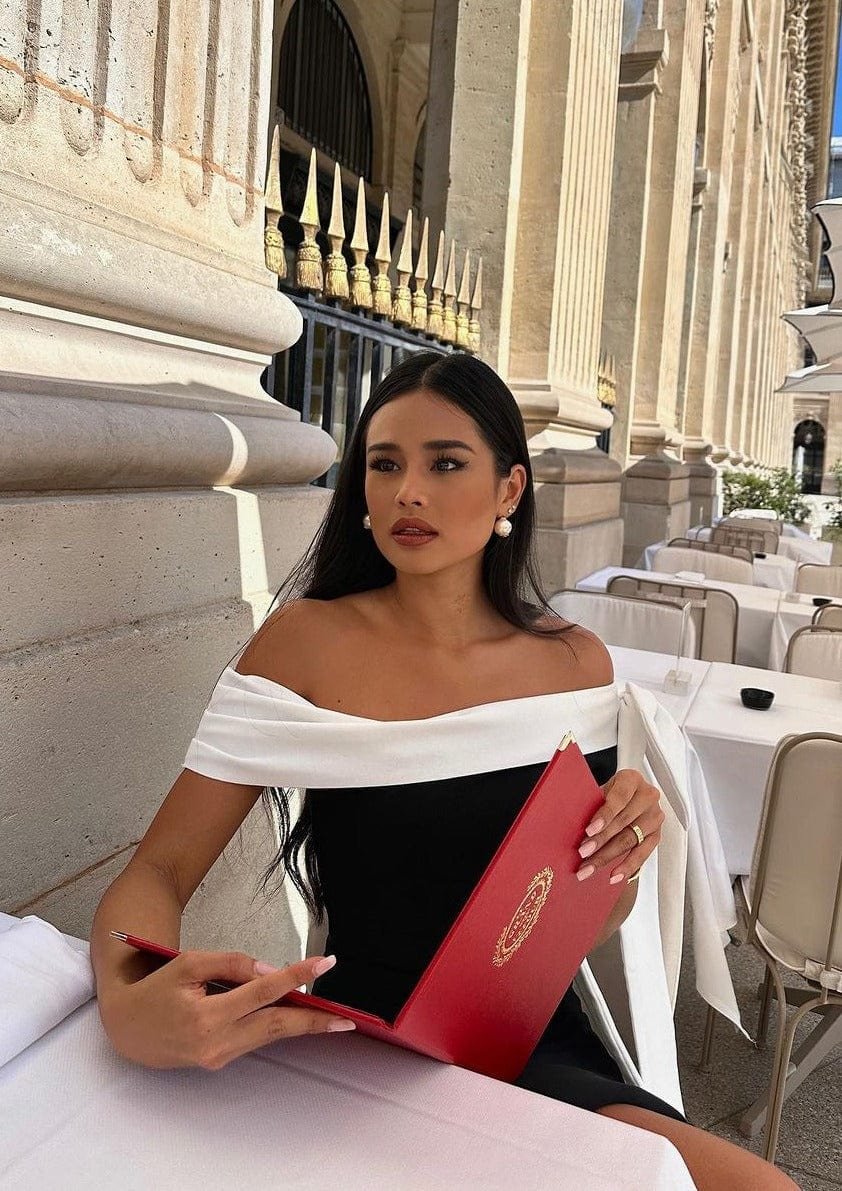 Robe asymétrique élégante sublime