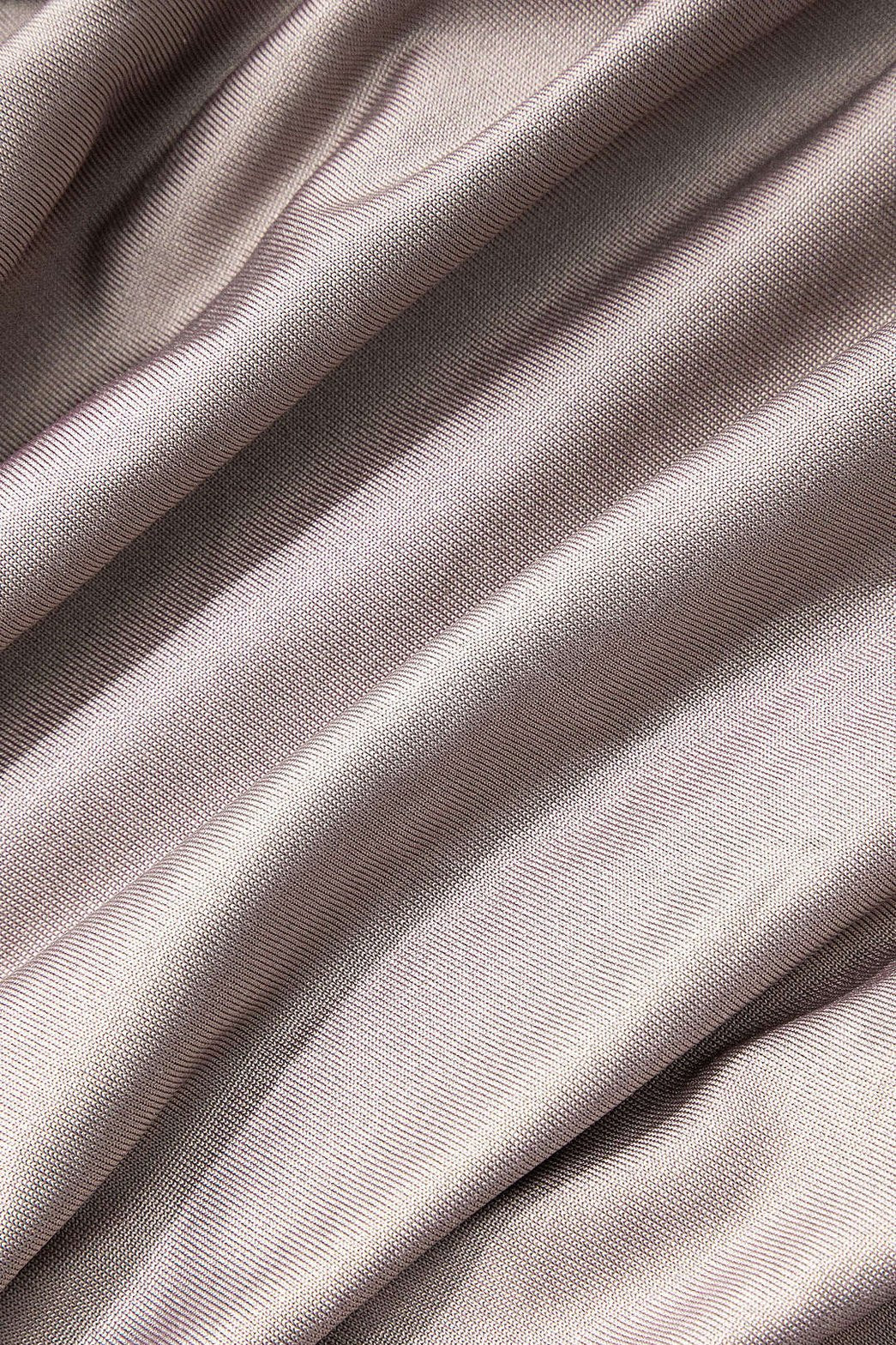 Robe midi ajustée détail drapé étoile