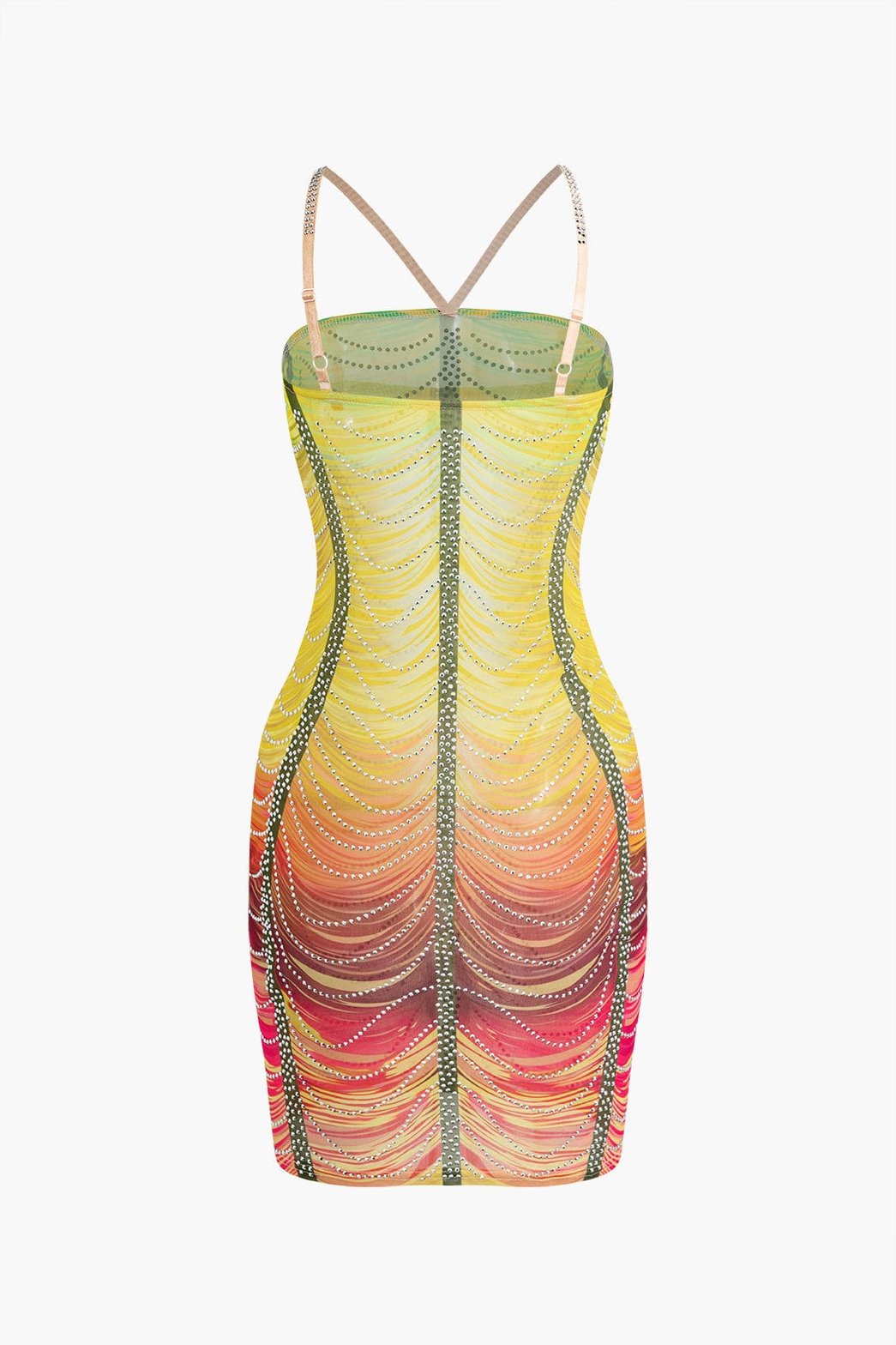 Détail des bretelles croisées vent