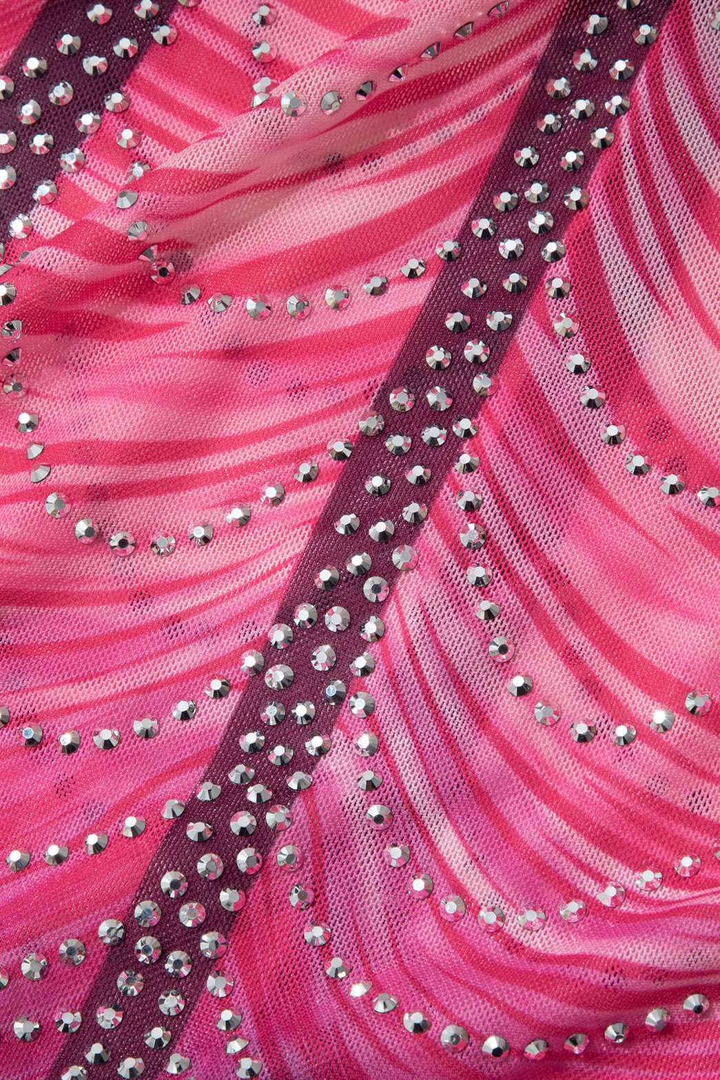 Robe courte dégradée vue dos brume