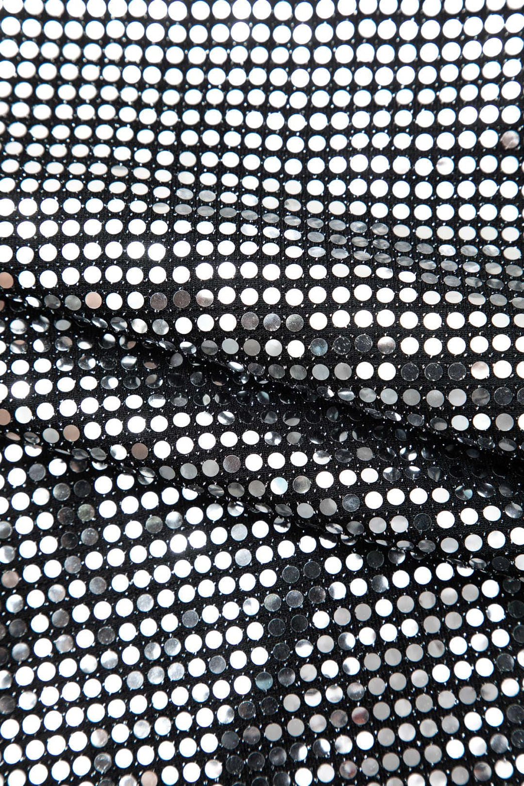 Robe de soirée pailletée cristal