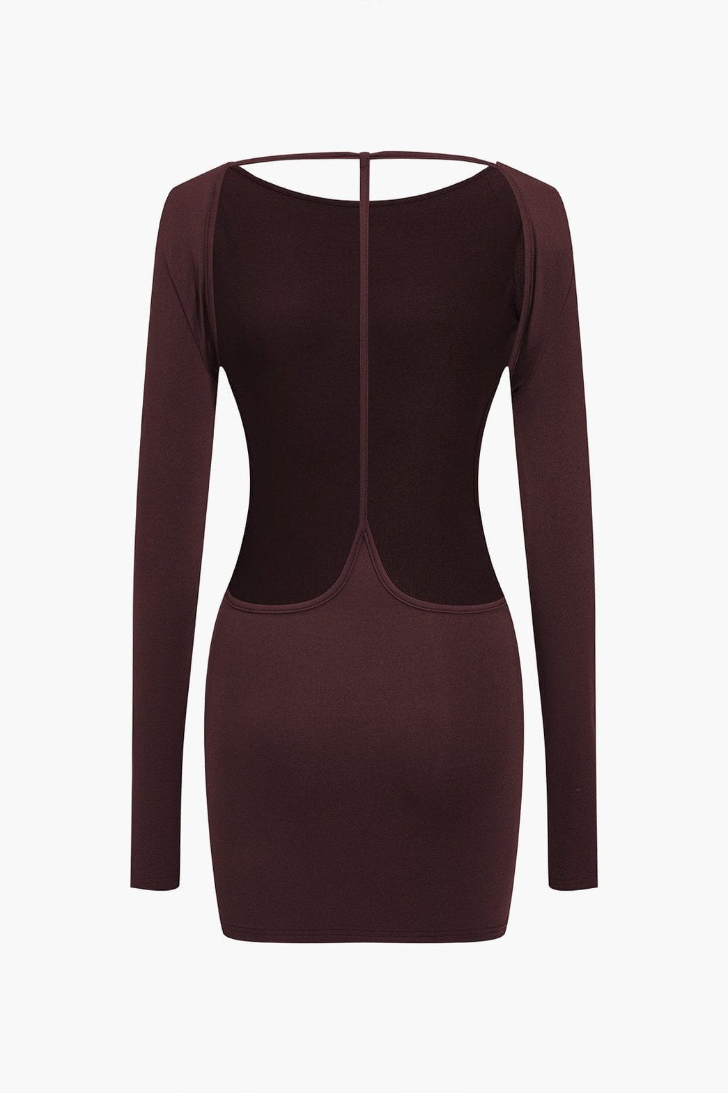 Robe moulante noire sophistiquée