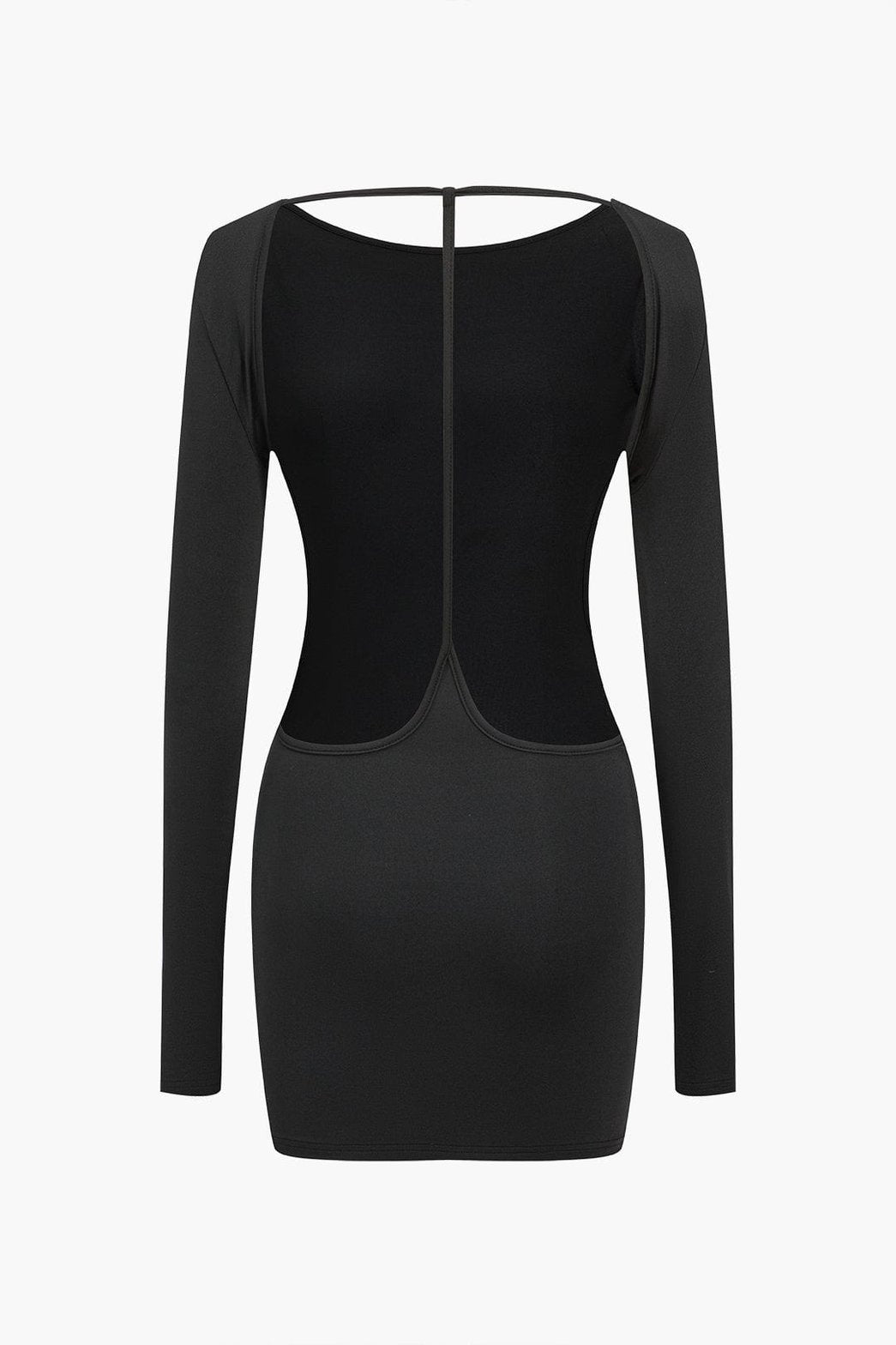 Robe courte dos nu soirée chic