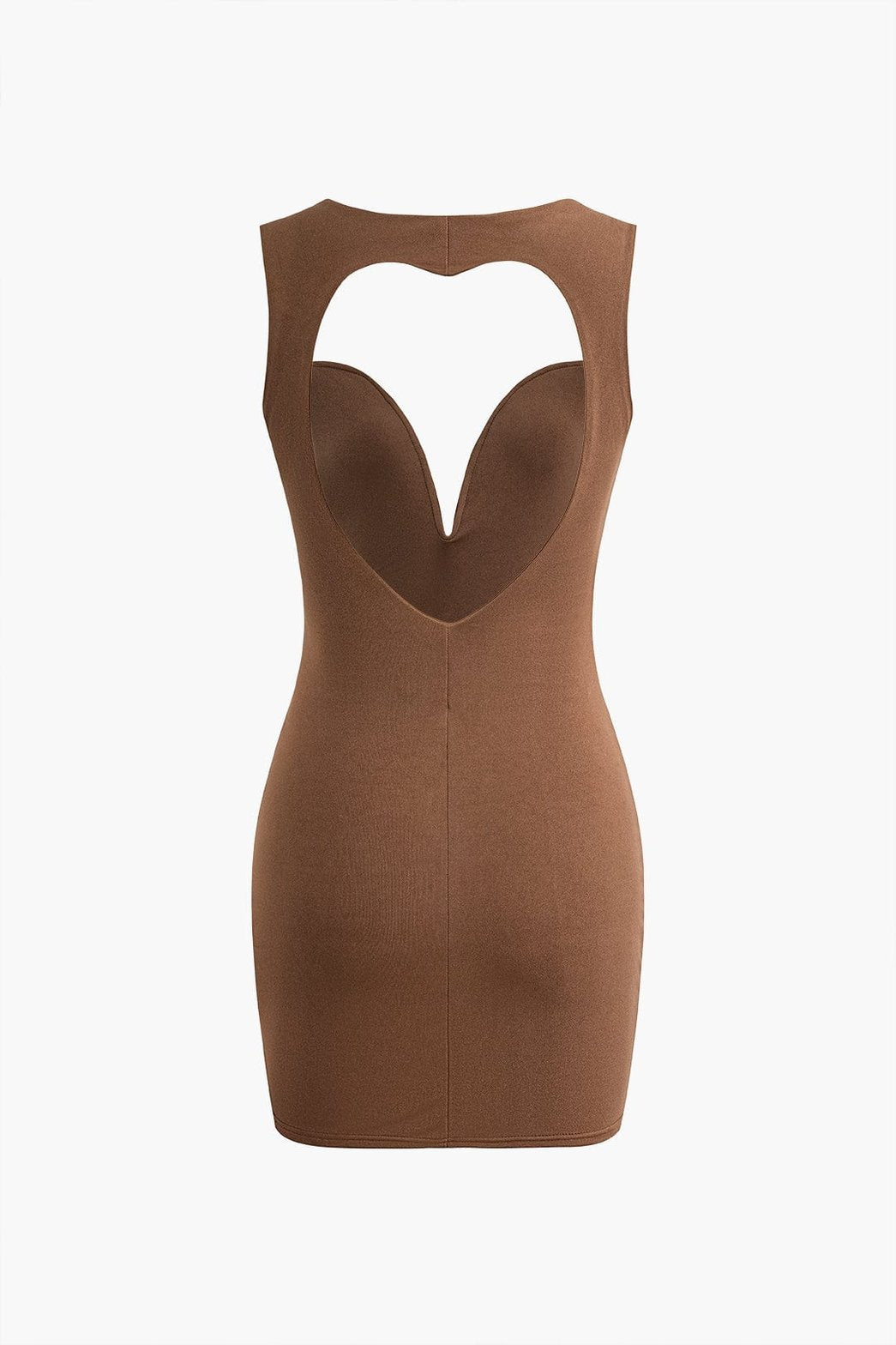 Robe élégante dos nu ajustée velours