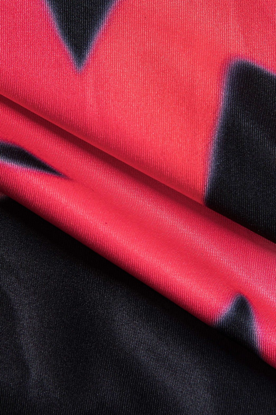 Mini robe halter imprimé floral rayonnant