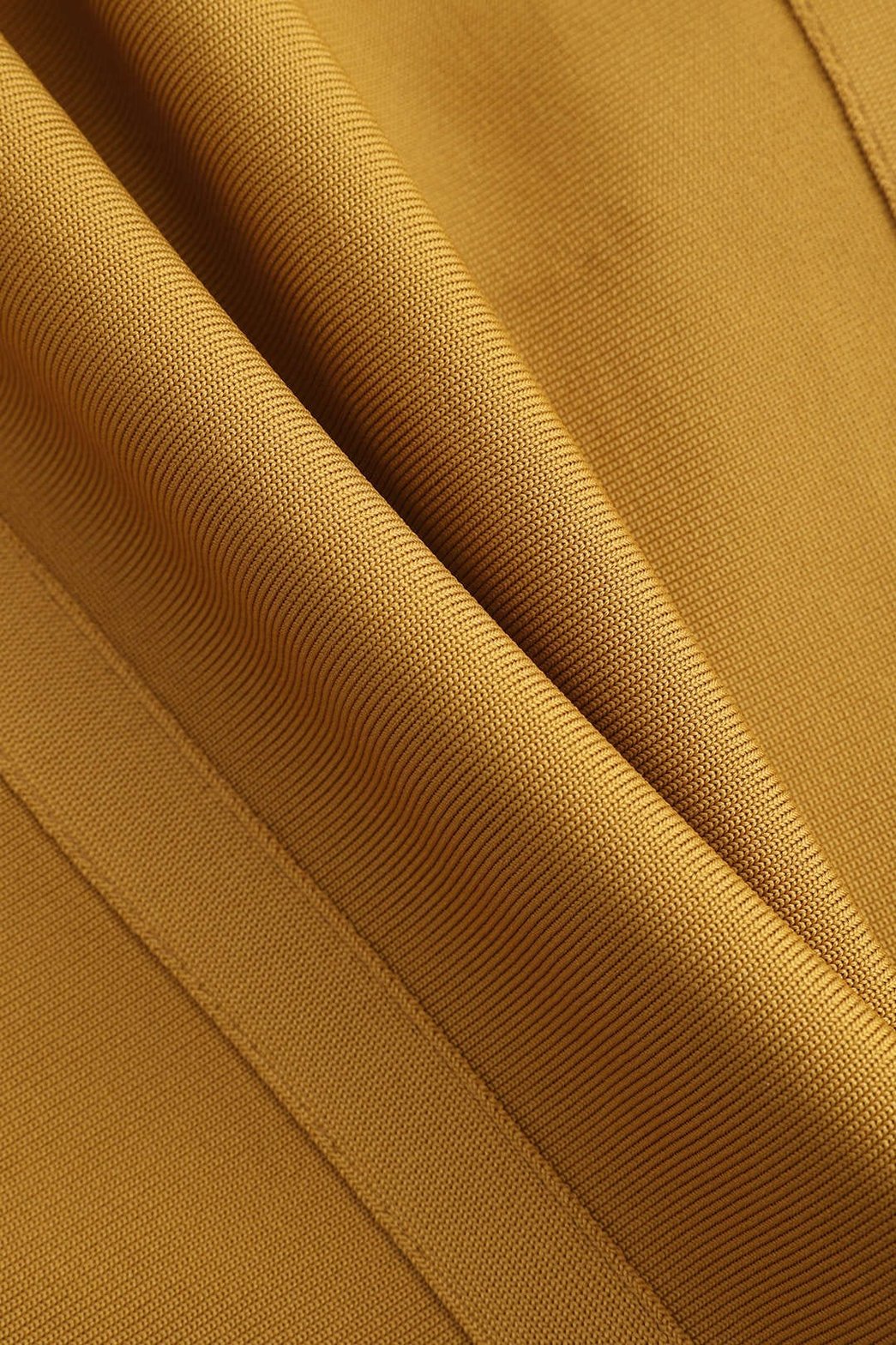 Robe moulante jersey nœud vue complète grâce