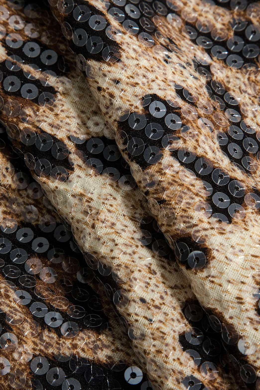 Mini robe léopard festive disco