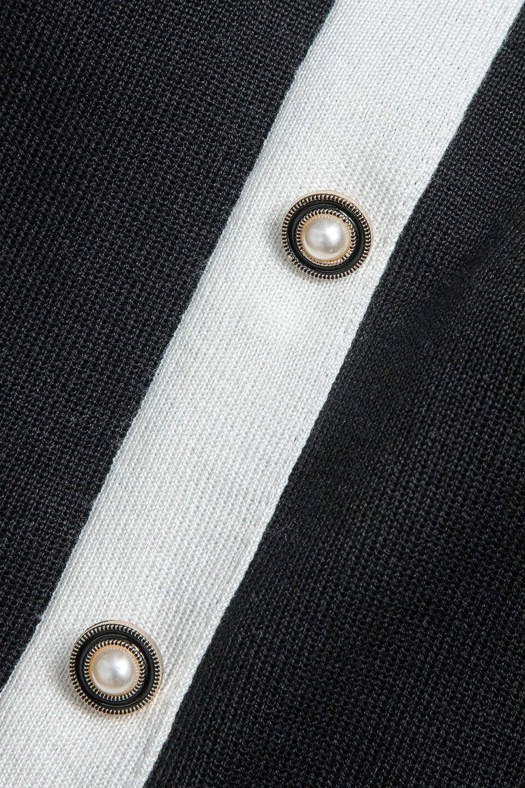 Robe bicolore manches longues vent