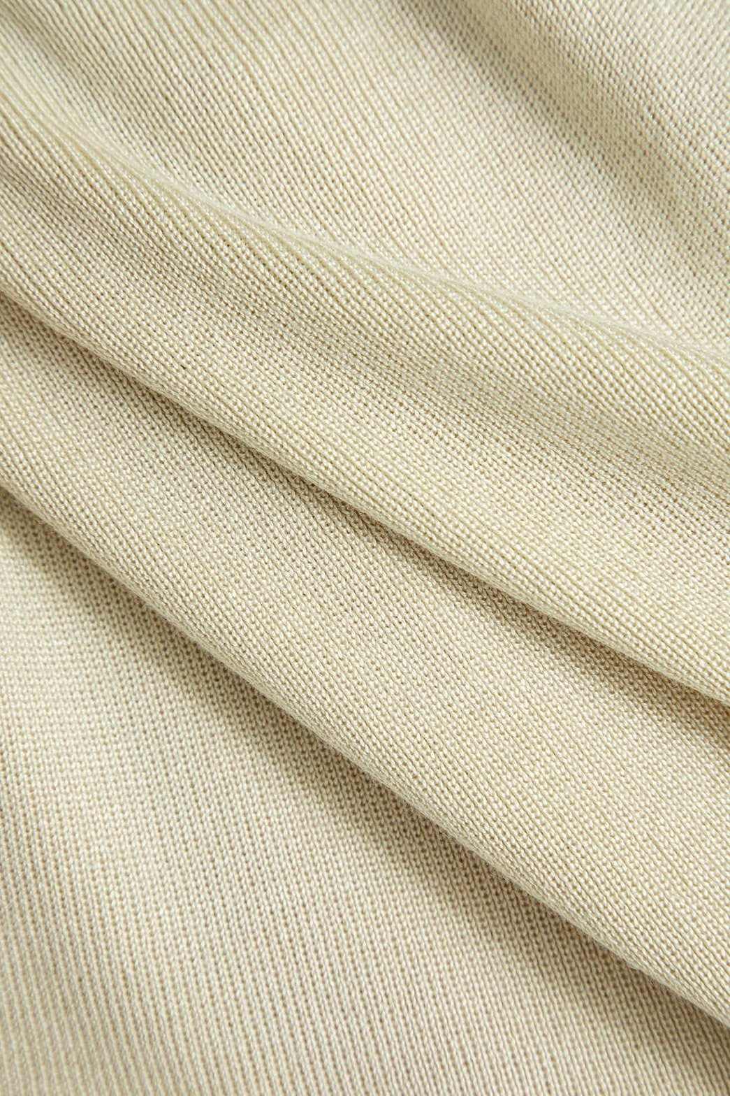 Robe tricot élégante bicolore saphir