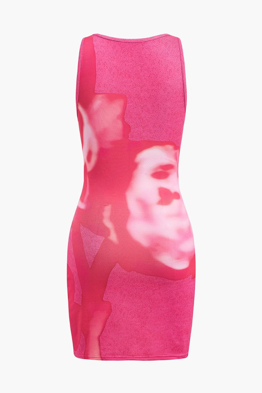 Robe courte rose été design moderne harmonie