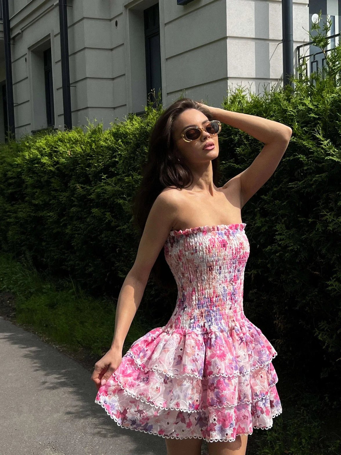 Robe romantique délicate étoile