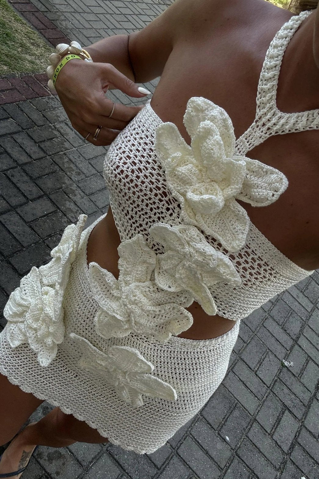 Robe tricot élégante légèreté