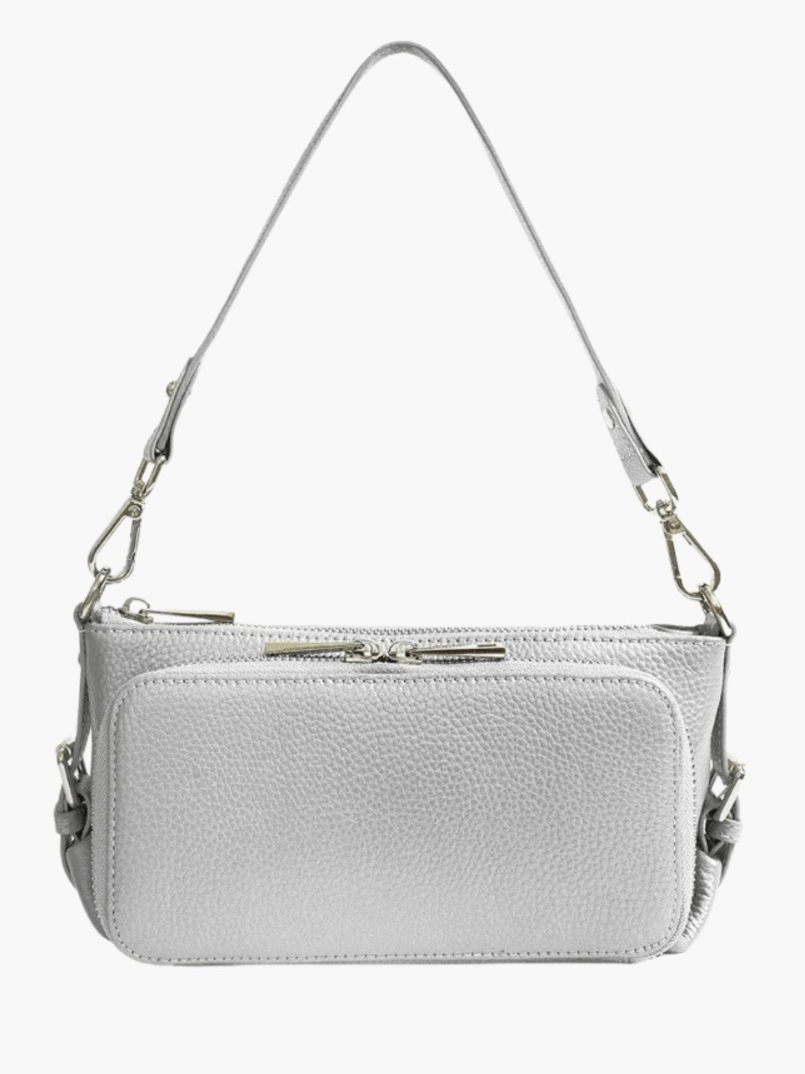 Sac porté épaule cuir véritable pluie