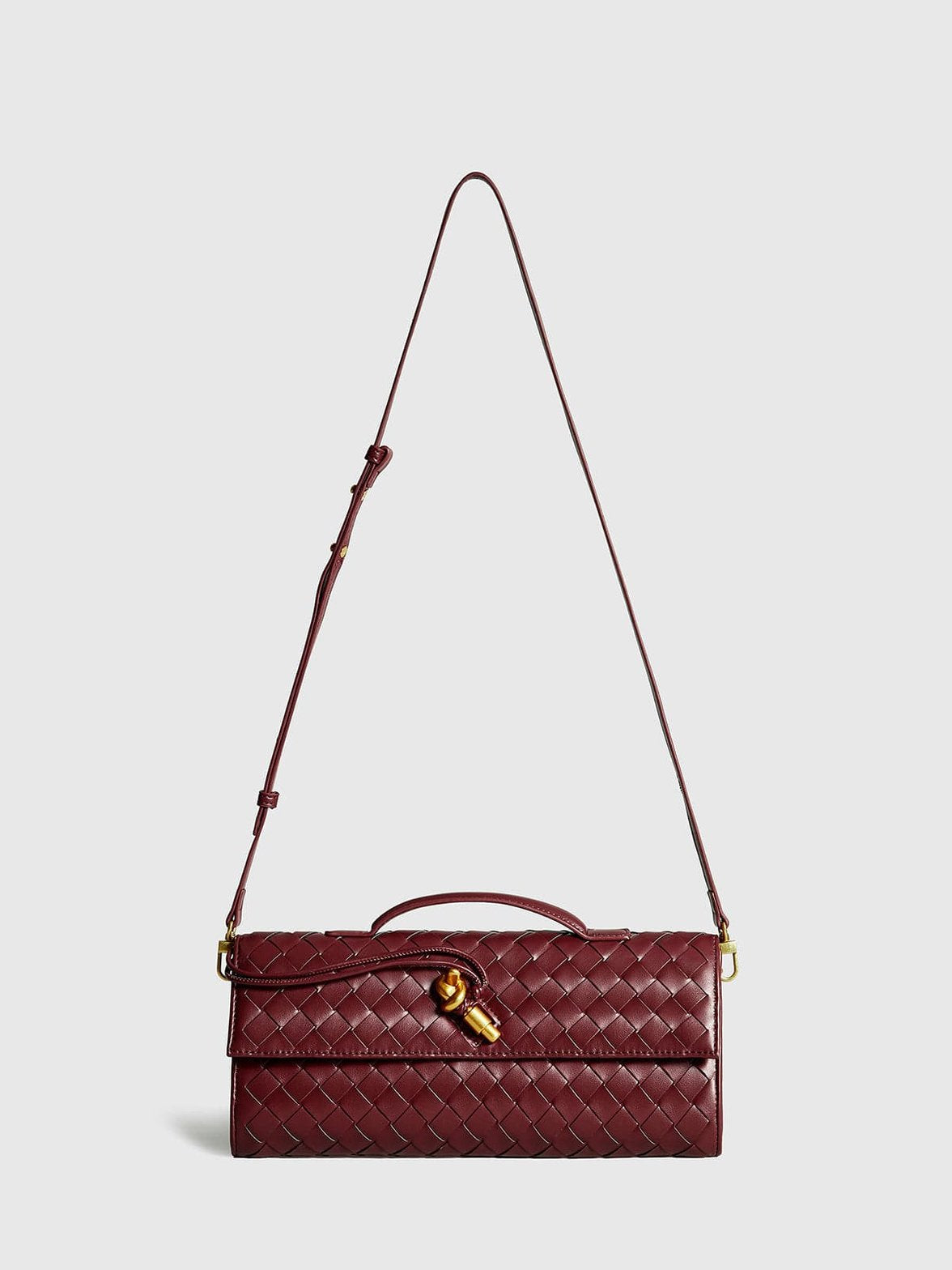 Rabat du sac avec fermoir doré étoile