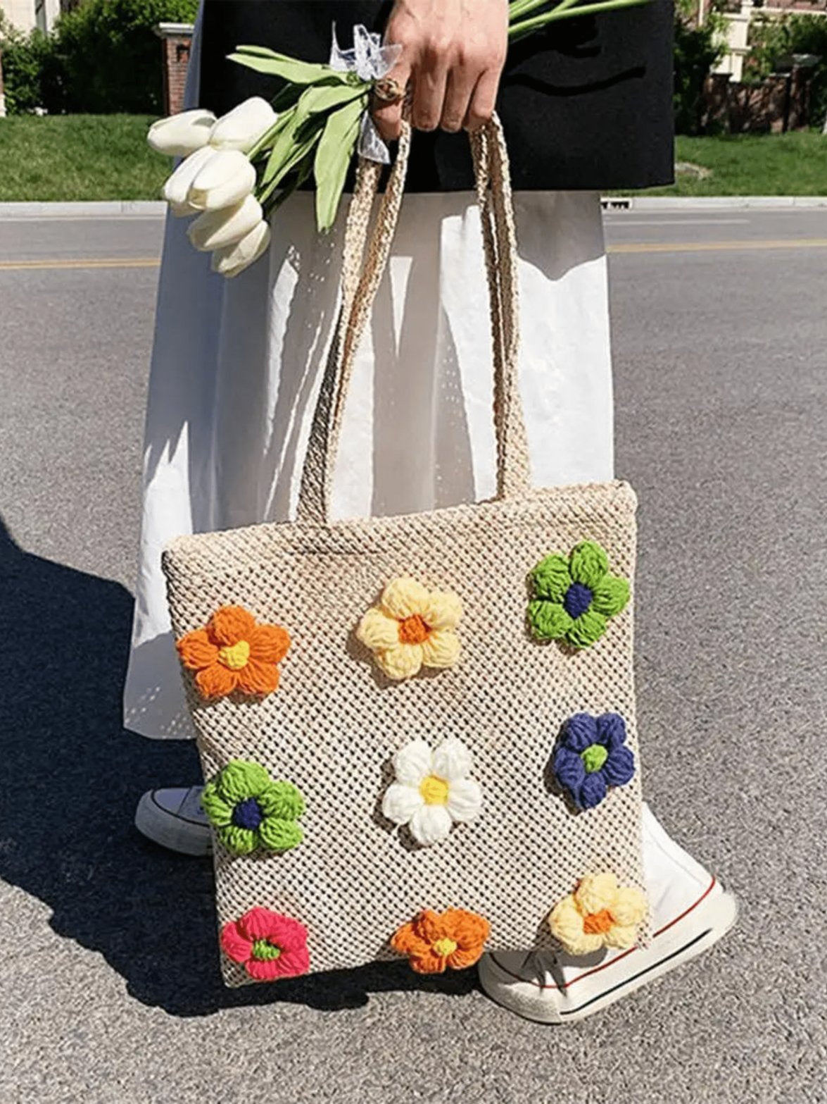 Vue intérieure du sac bohème lune