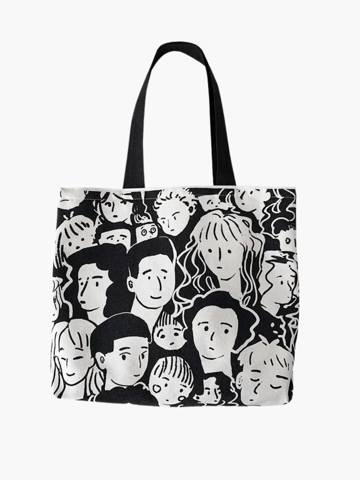 Sac cabas artistique monochrome vue principale - Étoile