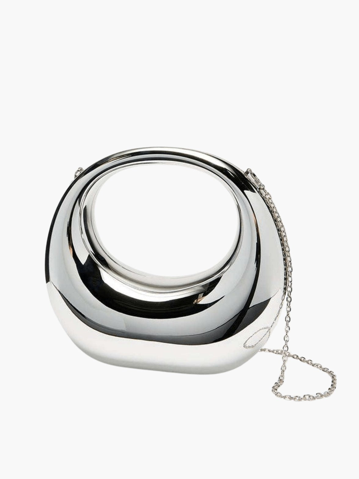 Sac luxueux détail fermoir opale