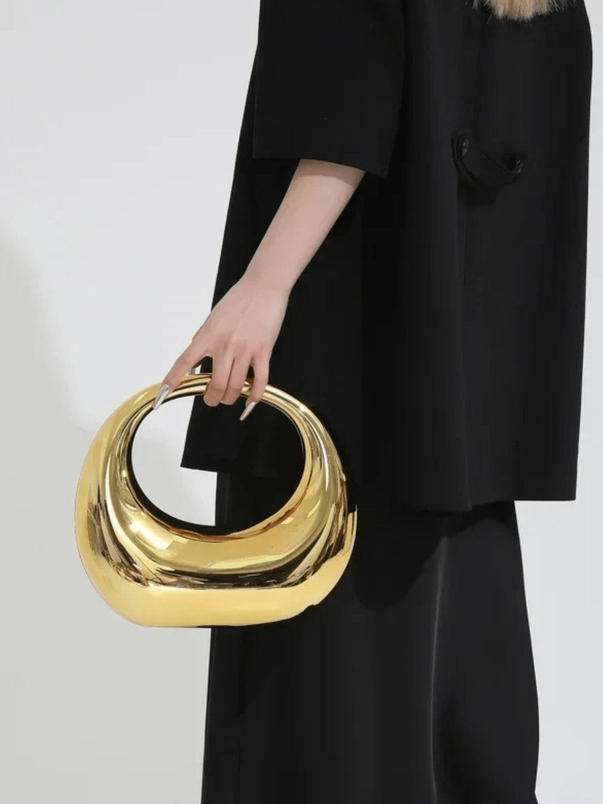 Sac tendance croissant vue d'ensemble lune